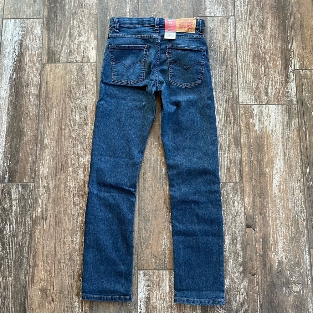 Levi’s youth 511 slim medium rinse jeans boys size 12 - Picture 5 of 10
